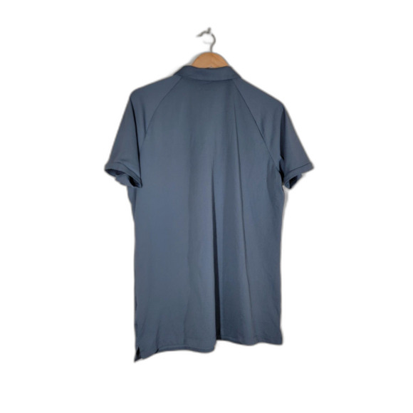 Nike Zonal Cooling Grey Striped Polo Shirt - Medium - Picture 2 of 7